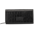 MANCINI CROCO COLLECTION LEATHER WALLET 