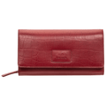 MANCINI CROCO COLLECTION LEATHER WALLET 