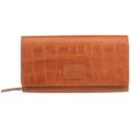 MANCINI CROCO COLLECTION LEATHER WALLET 