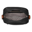 Onyx / Leather Vertical Cross-Body Bag