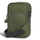 Onyx / Leather Vertical Cross-Body Bag
