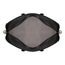 Onyx / Leather Duffle Bag