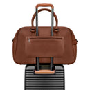 Onyx / Leather Duffle Bag