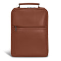 Onyx / Leather Compact Backpack