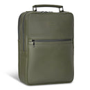 Onyx / Leather Compact Backpack