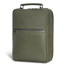 Onyx / Leather Compact Backpack