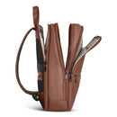 Onyx / Leather Classic Backpack