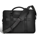 Onyx / Leather Slim Briefcase