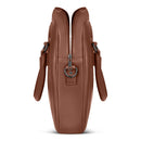 Onyx / Leather Slim Briefcase