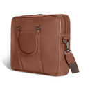Onyx / Leather Slim Briefcase
