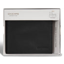 Onyx / Leather Top Wing Wallet