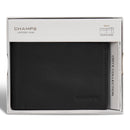 Onyx / Leather Center Wing Wallet