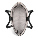 Onyx / Leather Vertical Tote