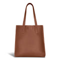 Onyx / Leather Vertical Tote