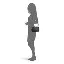 Gala / Leather Double-Zip Shoulder Bag