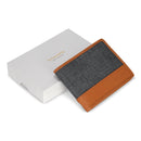 Denim / Leather Bi-Fold Wallet