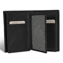Onyx / Leather Vertical Wallet