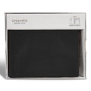Onyx / Leather Vertical Wallet