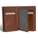 Onyx / Leather Vertical Wallet