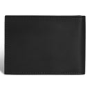 Onyx / Leather Bi-Fold Clip Wallet