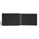 Onyx / Leather Mag Hybrid Card Holder