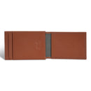 Onyx / Leather Mag Hybrid Card Holder