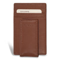 Onyx / Leather Mag Card Case