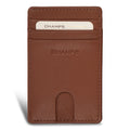 Onyx / Leather Access Card Case