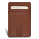 Onyx / Leather Access Card Case