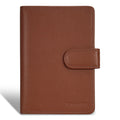 Onyx / Leather Passport Case