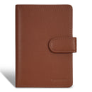 Onyx / Leather Passport Case