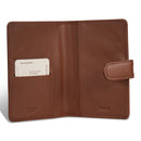 Onyx / Leather Passport Case