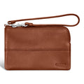 Onyx / Leather Wristlet
