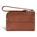 Onyx / Leather Wristlet