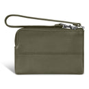 Onyx / Leather Wristlet